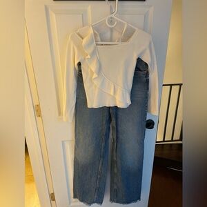 Zara Blue Denim Jeans